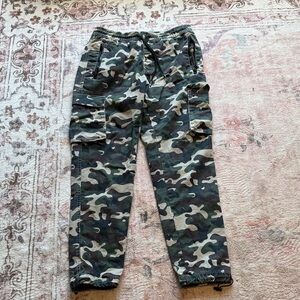 Camouflage Cargo Joggers
